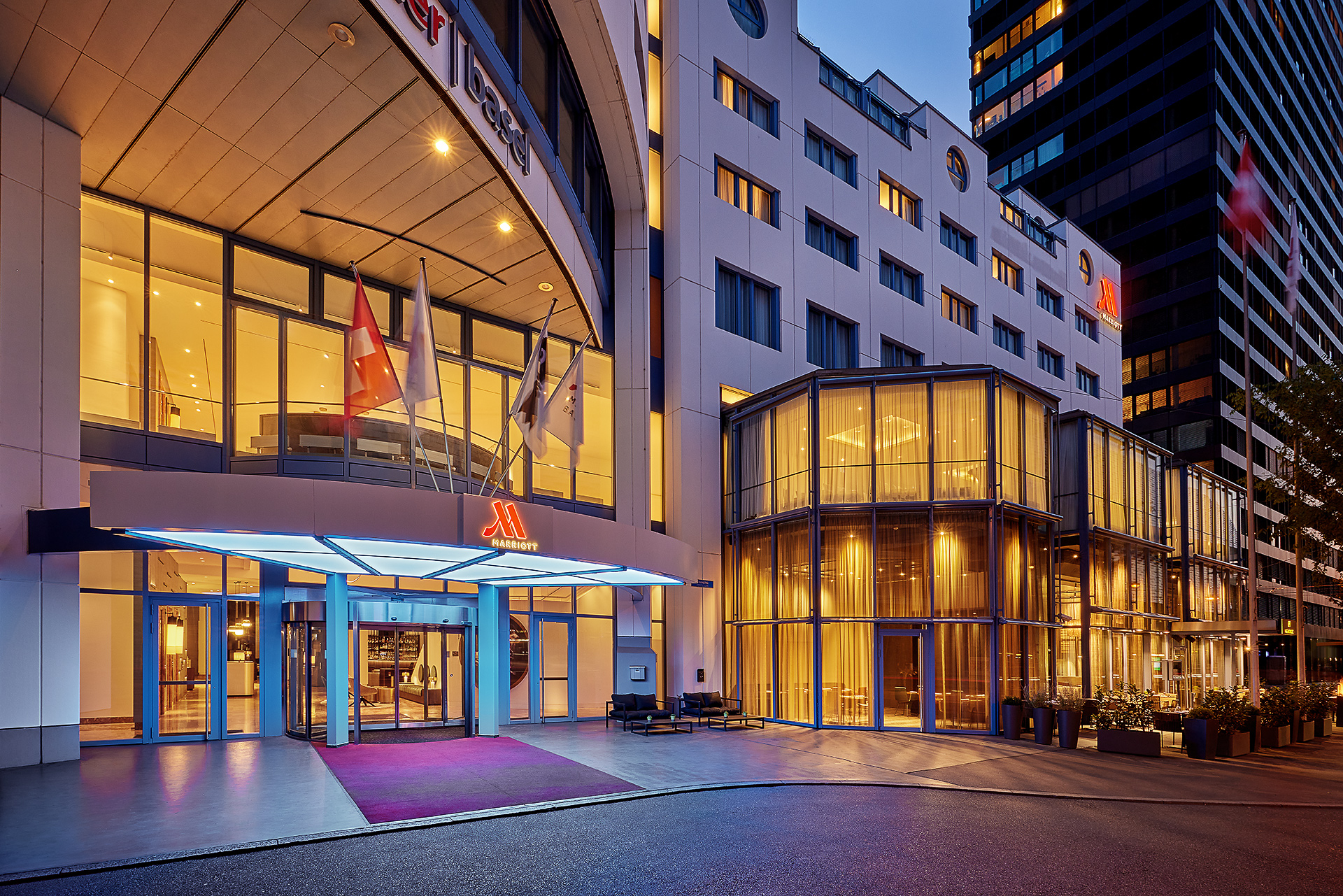 Marriott Basel Entrance
